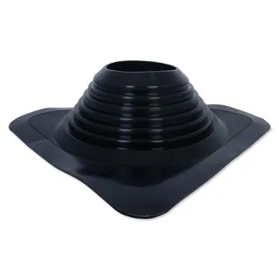 Фото Мастер-флеш "ВЕЗУВИЙ" № 8 (д.180-330мм, 425х425мм) прямой, силикон, Черный 