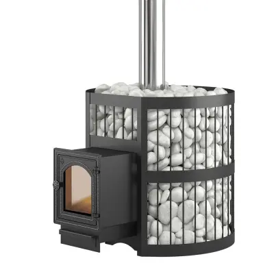 Фото Чугунная печь для бани ЭТНА 24 (ДТ-4С) в магазине Woodson Фото Чугунная печь для бани ЭТНА 24 (ДТ-4С) в магазине Woodson