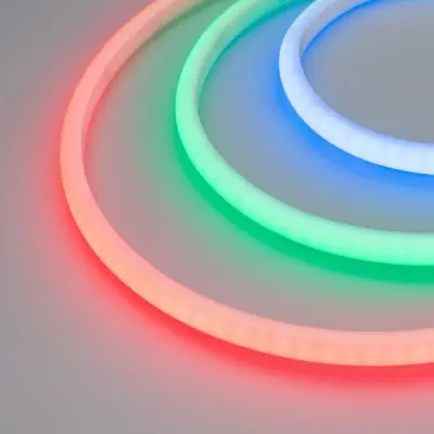 RGB Светодиодная лента RTW-5000PWT-4040-120-24V (13mm, 14W/m, IP68, High temp) (Arlight, Герметичный