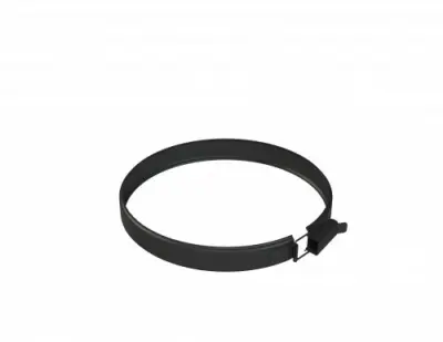 Grill`D Хомут узкий тип4 (D250), черный (порошковая краска)