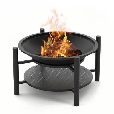 Чугунная Костровая чаша Fantastic Ø 700 Люкс (чаша+ подставка люкс + крышка) Чугунная Костровая чаша Fantastic Ø 700 Люкс (чаша+ подставка люкс + крышка)