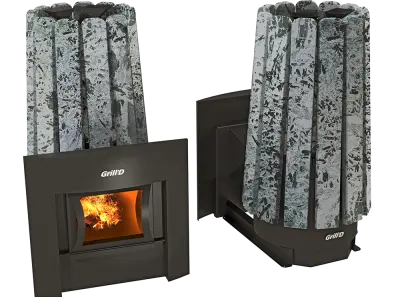 Фото Дровяная банная печь Grill'D Cometa Vega 180 Window Stone Pro (Серпентинит) в магазине Woodson Фото Дровяная банная печь Grill'D Cometa Vega 180 Window Stone Pro (Серпентинит) в магазине Woodson