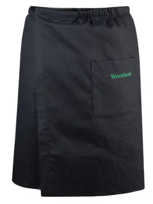 Килт Woodson, чёрный вафельный М