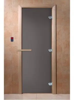 Дверь DoorWood Затмение 1800*700 Графит матовый (коробка листва) Дверь DoorWood Затмение 1800*700 Графит матовый (коробка листва)