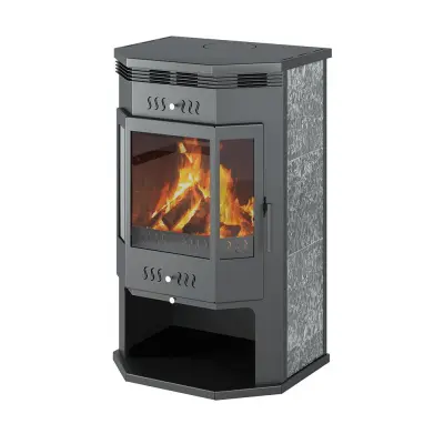 Фото Печь-Камин ASTON 12 кВт (200 м3) Призматик (Пироксенит Элит) в магазине Woodson Фото Печь-Камин ASTON 12 кВт (200 м3) Призматик (Пироксенит Элит) в магазине Woodson