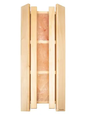 Абажур Woodson с гималайской солью 3 плитки, липа 770*310