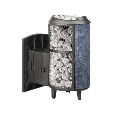 Фото Печь банная "Атмосфера L" комбинированная сетка-ламель "Талькохлорит" в магазине Woodson Фото Печь банная "Атмосфера L" комбинированная сетка-ламель "Талькохлорит" в магазине Woodson