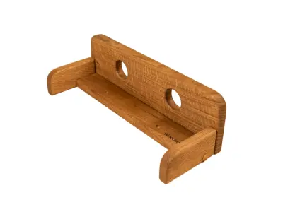 Полка для трав и веников Woodson mini, дуб  Полка для трав и веников Woodson mini, дуб