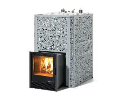 Фото Печь Изистим Ялта 60 К/2024 Хохлома в магазине Woodson Фото Печь Изистим Ялта 60 К/2024 Хохлома в магазине Woodson