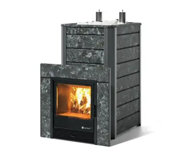 Фото Печь Изистим Ялта 40 К/2024 Пироксенит в магазине Woodson Фото Печь Изистим Ялта 40 К/2024 Пироксенит в магазине Woodson