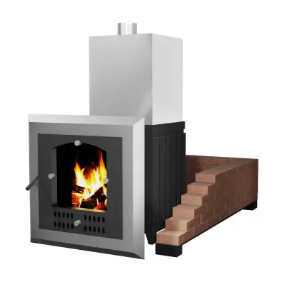 Фото Топочный агрегат для бани Сударушка Семейная в магазине Woodson