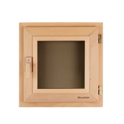 Окно Woodson 40*40, стекло бронза, ольха Окно Woodson 40*40, стекло бронза, ольха