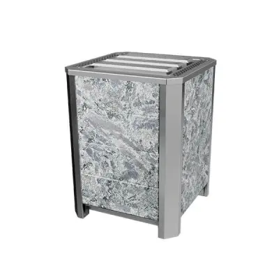 Фото Автономный электрический парогенератор 15 кВт  (база  Премьера М) серпентинит бархат в магазине Woodson