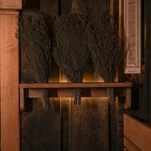Фито полка Woodson с подсветкой, дуб