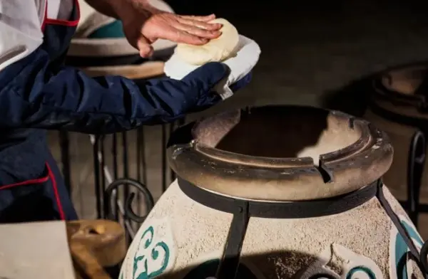 Набор для приготовления лепешек (рукавица, 2 подушки) Набор для приготовления лепешек (рукавица, 2 подушки)