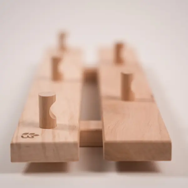 Вешалка настенная Левада Д5, ольха, 2 ряда