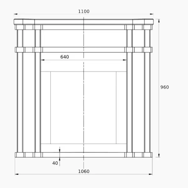 Фото Портал для печей Атмосфера (Пироксенит) в магазине Woodson Фото Портал для печей Атмосфера (Пироксенит) в магазине Woodson