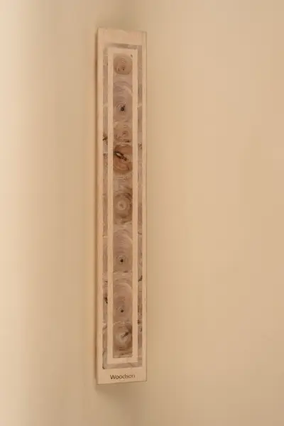 Светильник Woodson FIJI Line угловой со светодиодной лентой, Ольха (24V)