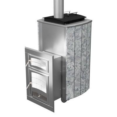 Фото Печь"Чародейка" 2021 РУССКИЙ ПАР талькохлорит в магазине Woodson