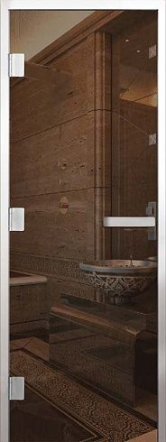 Дверь Хамам Элит 60G Бронза 2000*800 R, без порога Дверь Хамам Элит 60G Бронза 2000*800 R, без порога