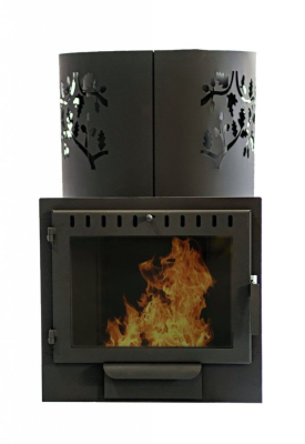 Фото Печь банная "Дубрава-20" под навесной бак в магазине Woodson Фото Печь банная "Дубрава-20" под навесной бак в магазине Woodson