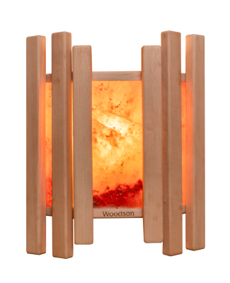 Абажур Woodson тройной с гималайской солью, ольха