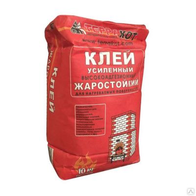 Клей "Терракот" усиленный жаростойкий (10кг)
