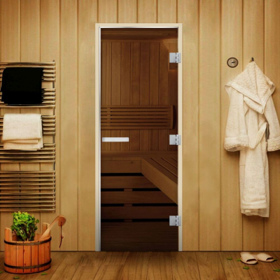 Дверь Статус 60G Бронза 1900*700 (3п,8мм) L, без порога Дверь Статус 60G Бронза 1900*700 (3п,8мм) L, без порога