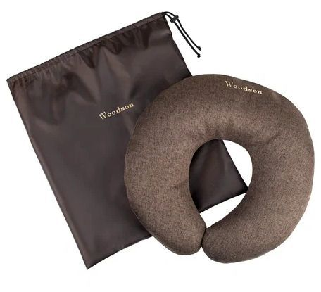 Подушка Woodson «Второе дыхание», коричневая