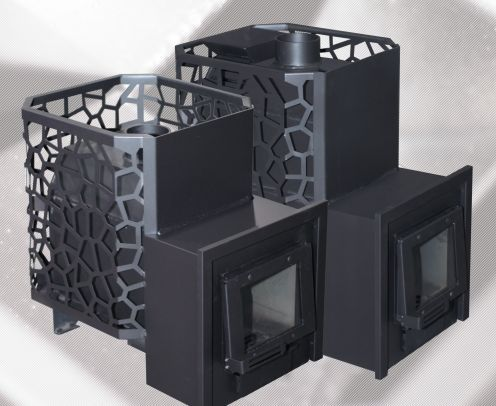 Фото Печь для бани РАДА 6 14 L (СЕТКА), без дверцы в магазине Woodson