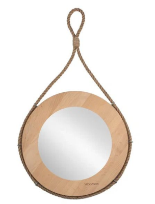 Зеркало для бани Woodson d38 ольха