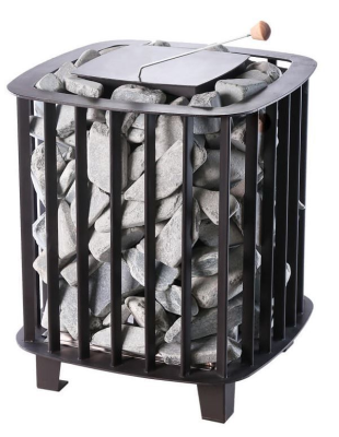 Фото ЭНУ "Премьера Руса" 10 кВт (с закрытой каменкой) в магазине Woodson