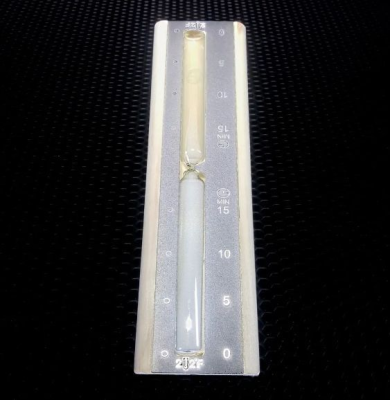 SG-2 SILVER Песочные часы 15мин белый песок SG-2 SILVER Песочные часы 15мин белый песок