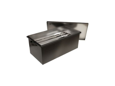 Коптильня Эмаль Черная нерж малая 250*300*400мм