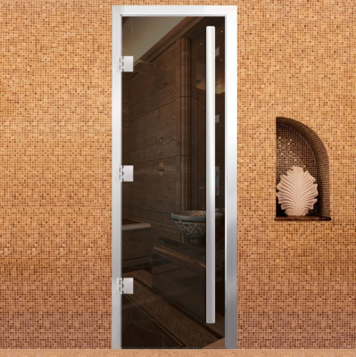 Дверь Хамам Престиж 60G Бронза 2000*700, L, БП, ВКР