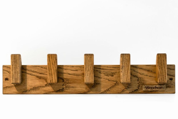 Вешалка Woodson D5, 5 креплений, дуб