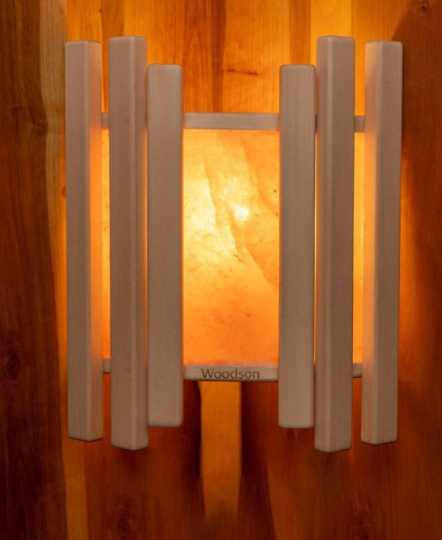 Абажур Woodson тройной с гималайской солью, липа