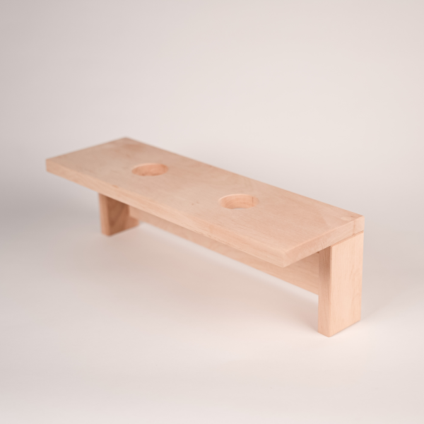 Полка для трав и веников Левада, ольха, 2 отверстия