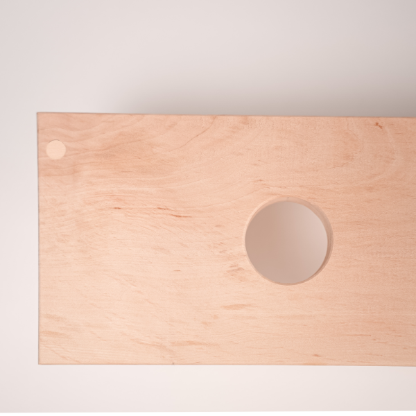 Полка для трав и веников Левада, ольха, 2 отверстия