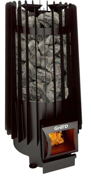 Фото Дровяная банная печь Grill'D Cometa Vega 180 Short Pro в магазине Woodson Фото Дровяная банная печь Grill'D Cometa Vega 180 Short Pro в магазине Woodson