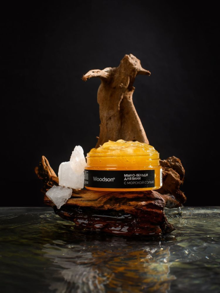 Мыло-бельди для бани и сауны «С морской солью»