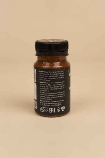 Колер для масла по дереву Woodson, тёмный орех, 80мл