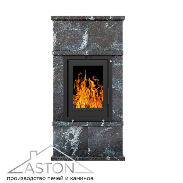 Камин ASTON Вертикаль "ВЫБОРГ" Н-1346 Амфиболит