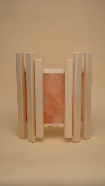 Абажур Woodson тройной с гималайской солью, липа