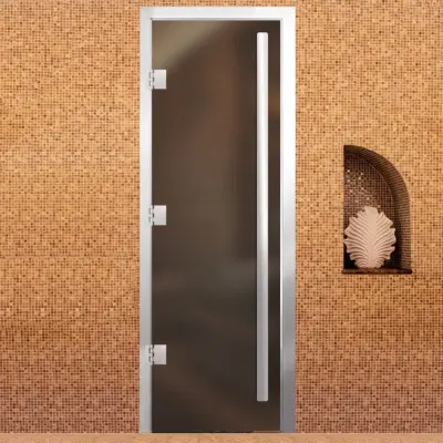 Дверь Хамам Престиж 60G Бронза Matelux 2000*800, R, БП, ВР