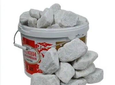 Камень Кварц белый Княжеский 10кг